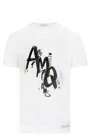 Alexander McQueen Painted AMQ T-Shirt
