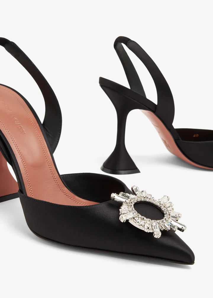 Amina Muaddi Begum Slingback Pumps