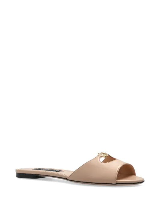Dolce & Gabbana DG Logo Slide Sandals