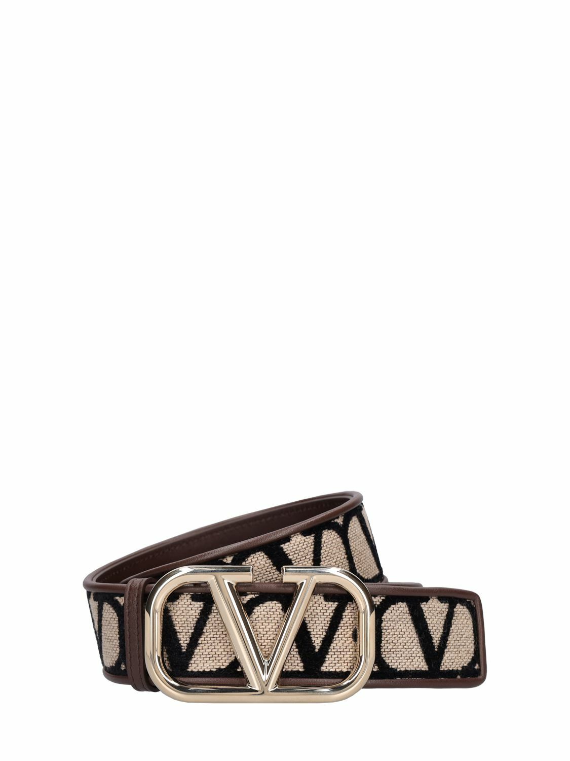 Valentino Garavani VLogo Toile Iconographe Belt