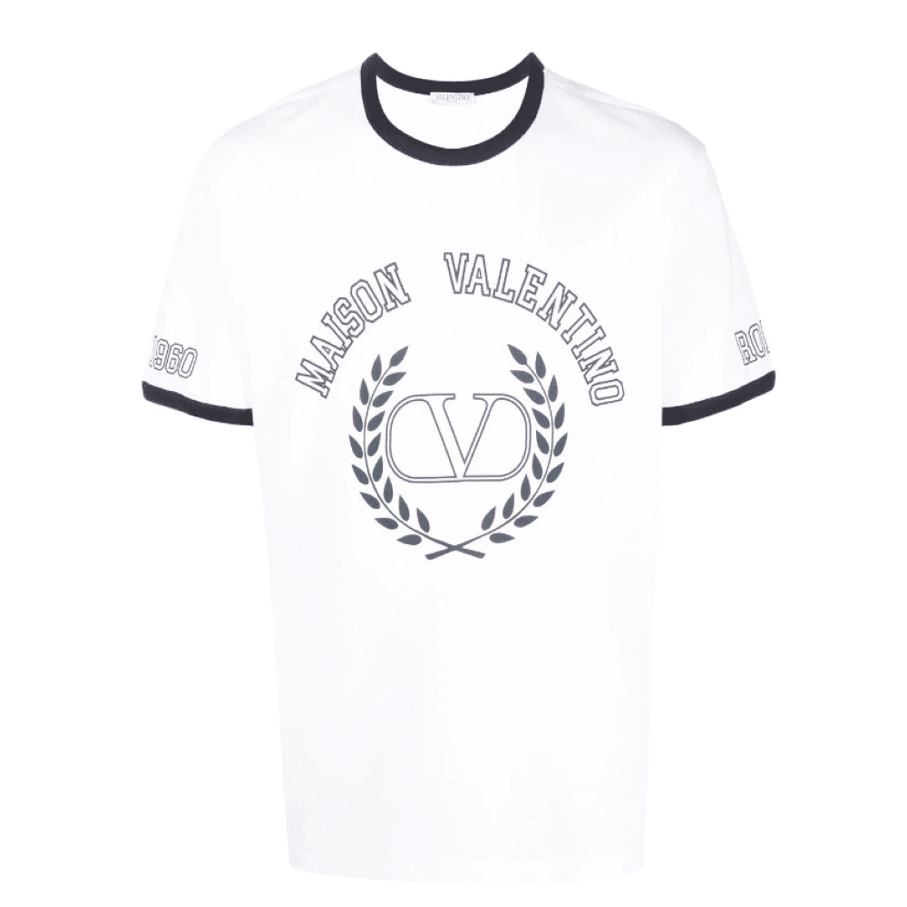 Valentino Garavani Cotton Logo Short Sleeve T-Shirt
