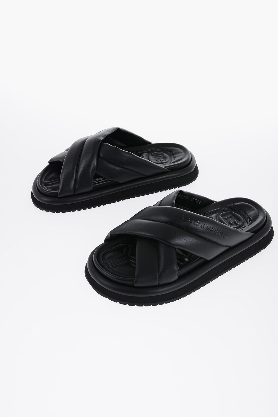 Dolce & Gabbana Black Slides