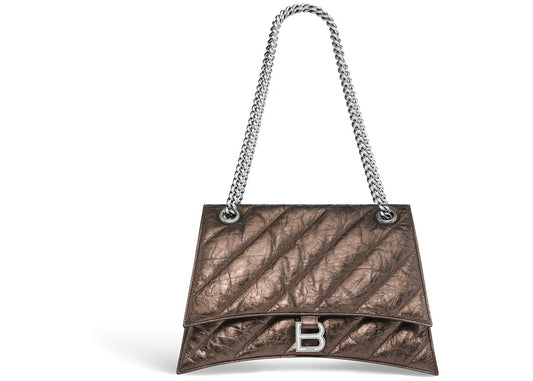 Balenciaga Crushed Quilted Medium Chain Bag