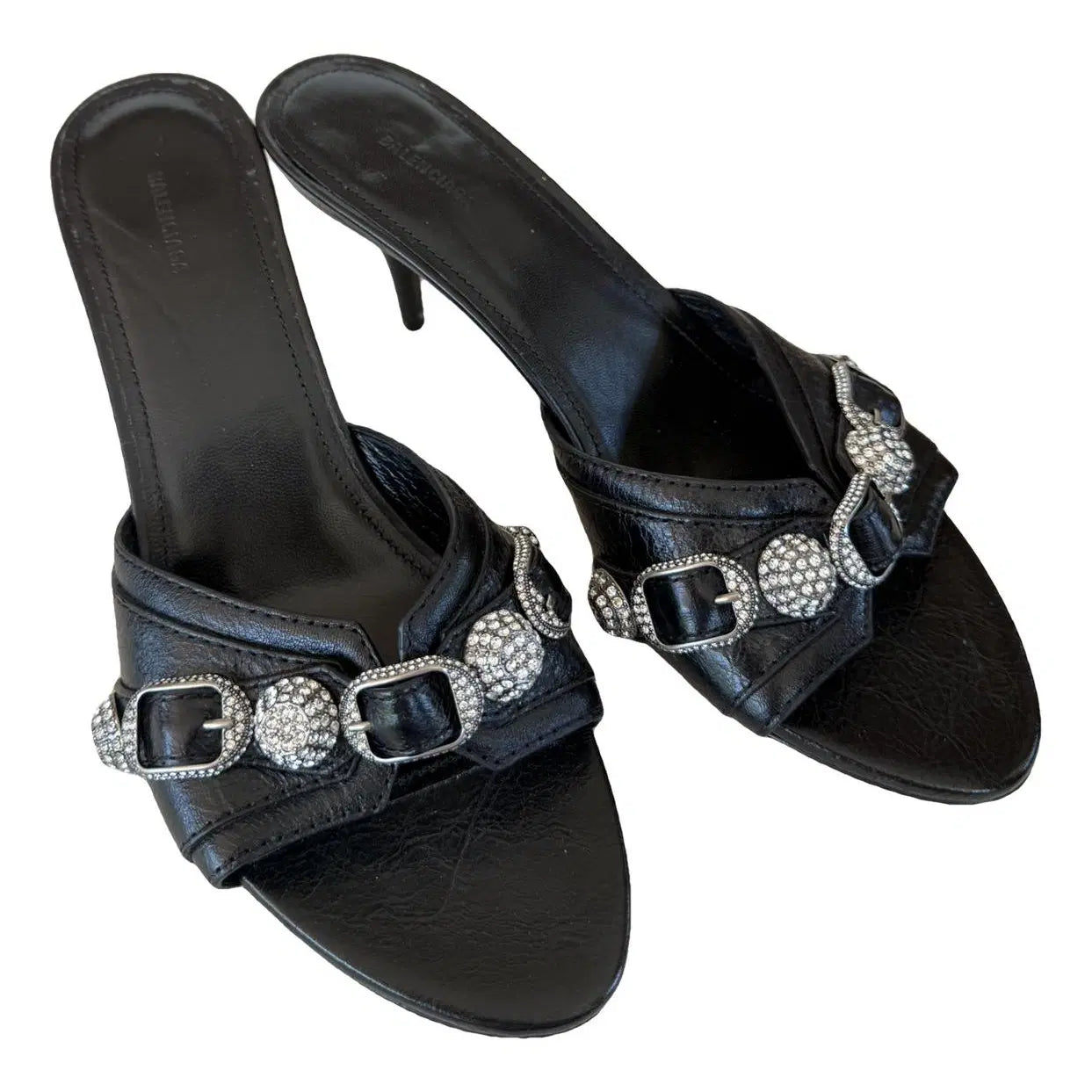 Balenciaga Leather Mules