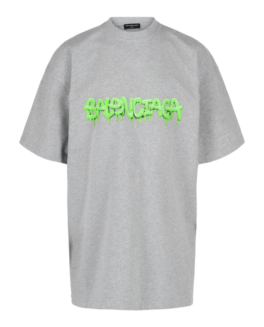 Balenciaga Oversized T-Shirt Heather Grey