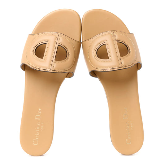 Christian Dior Calfskin D-Club Mule Sandal