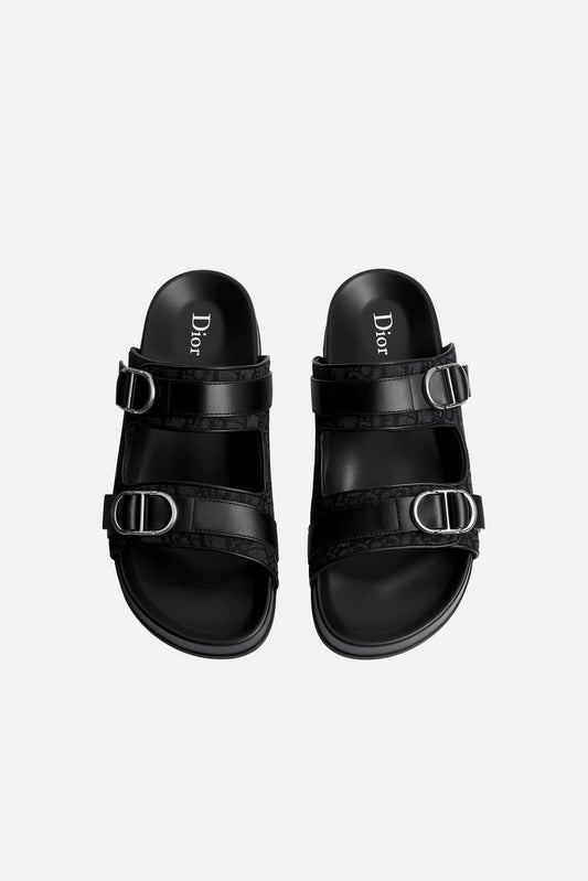 Dior Aqua Sandals – Oblique Jacquard