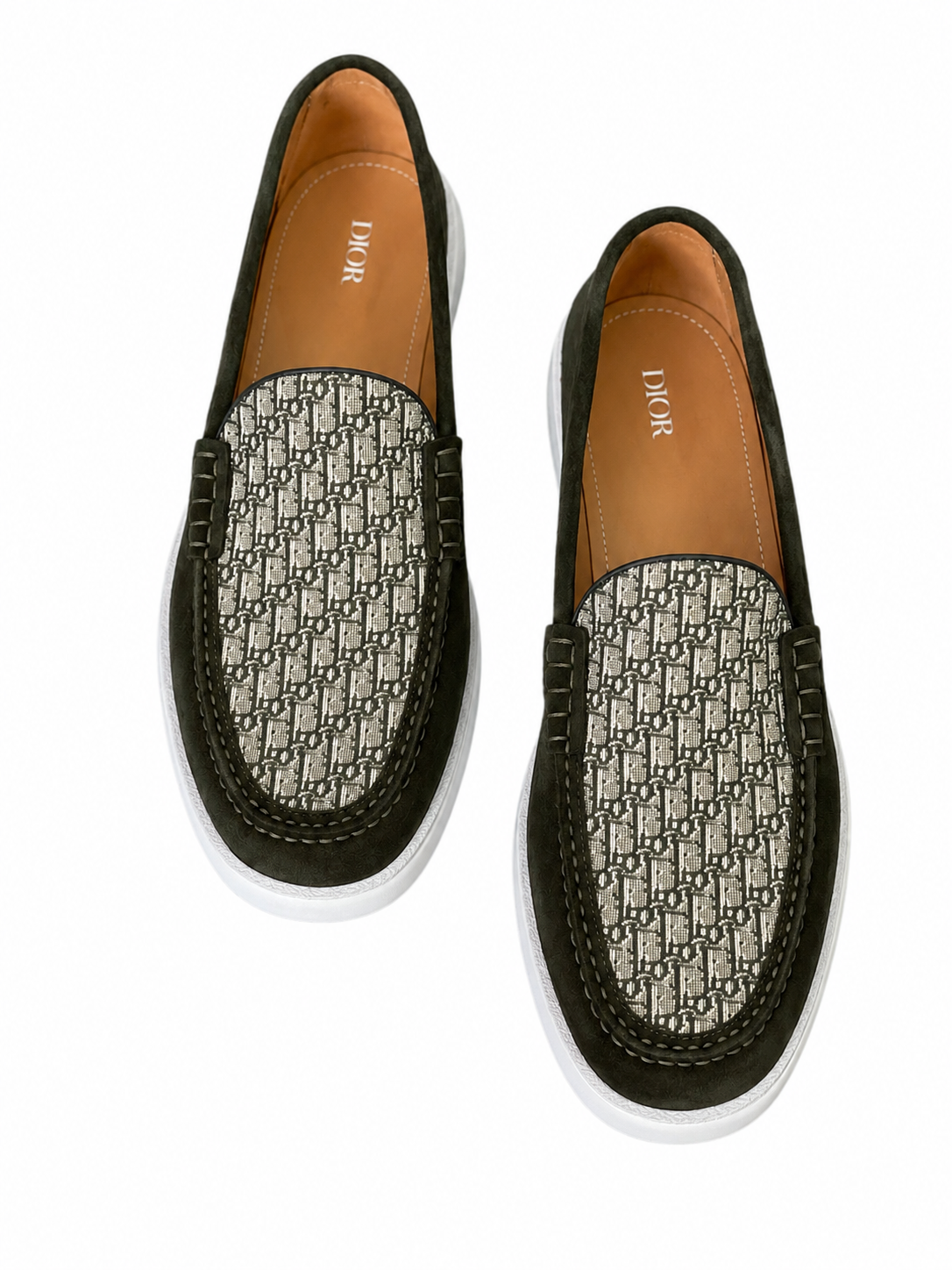 Dior Granville Loafer — Dior Oblique Jacquard & Suede