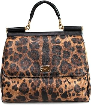 Dolce & Gabbana Leopard Print Handbag