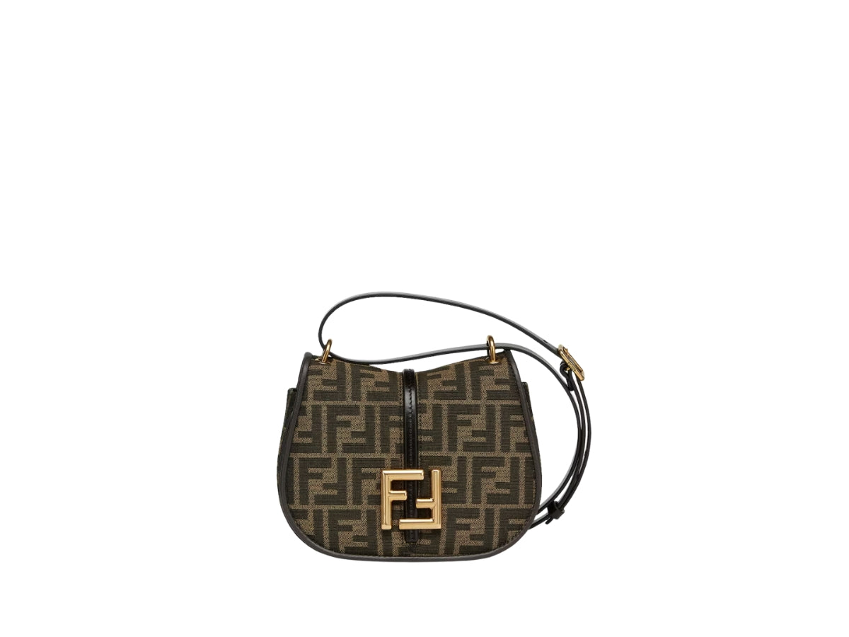 Fendi C'mon Small Bag in FF Jacquard Fabric