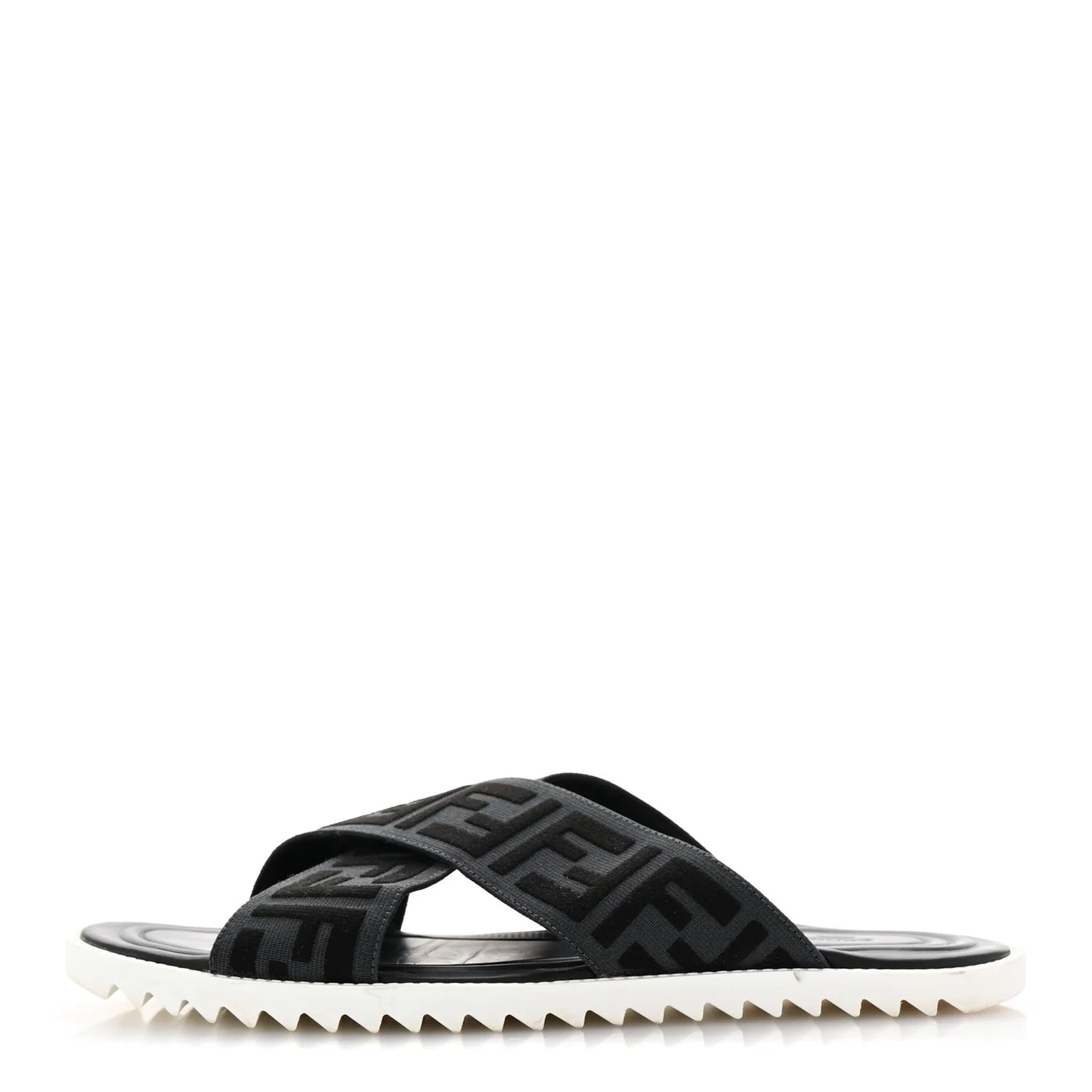 Fendi Cross Logo Slippers Sandal