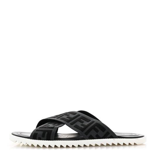Fendi Cross Logo Slippers Sandal