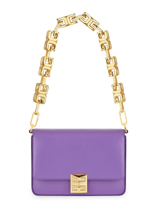 Givenchy Medium G-Cube Chain Leather Crossbody Bag
