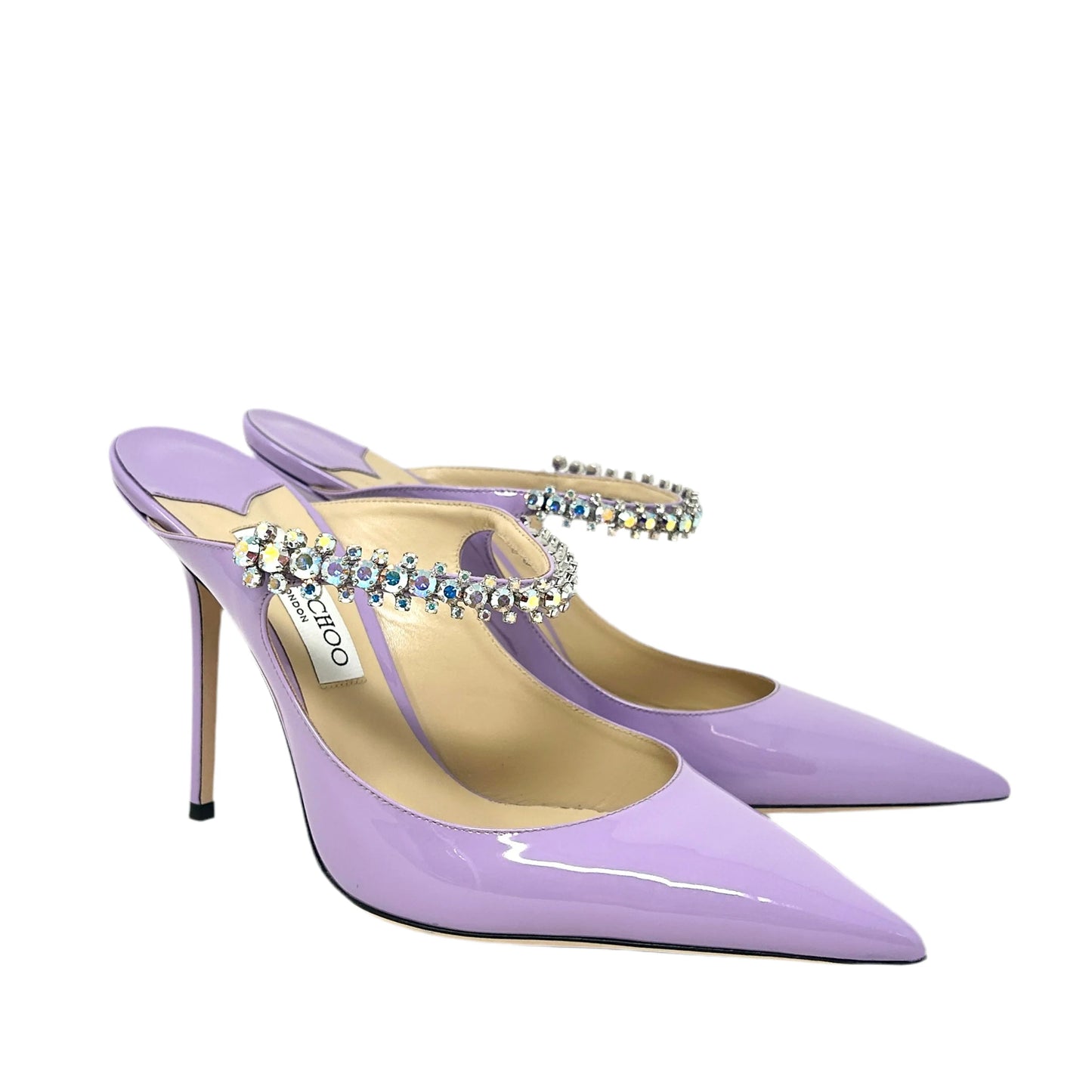 Jimmy Choo Bing Heels Purple