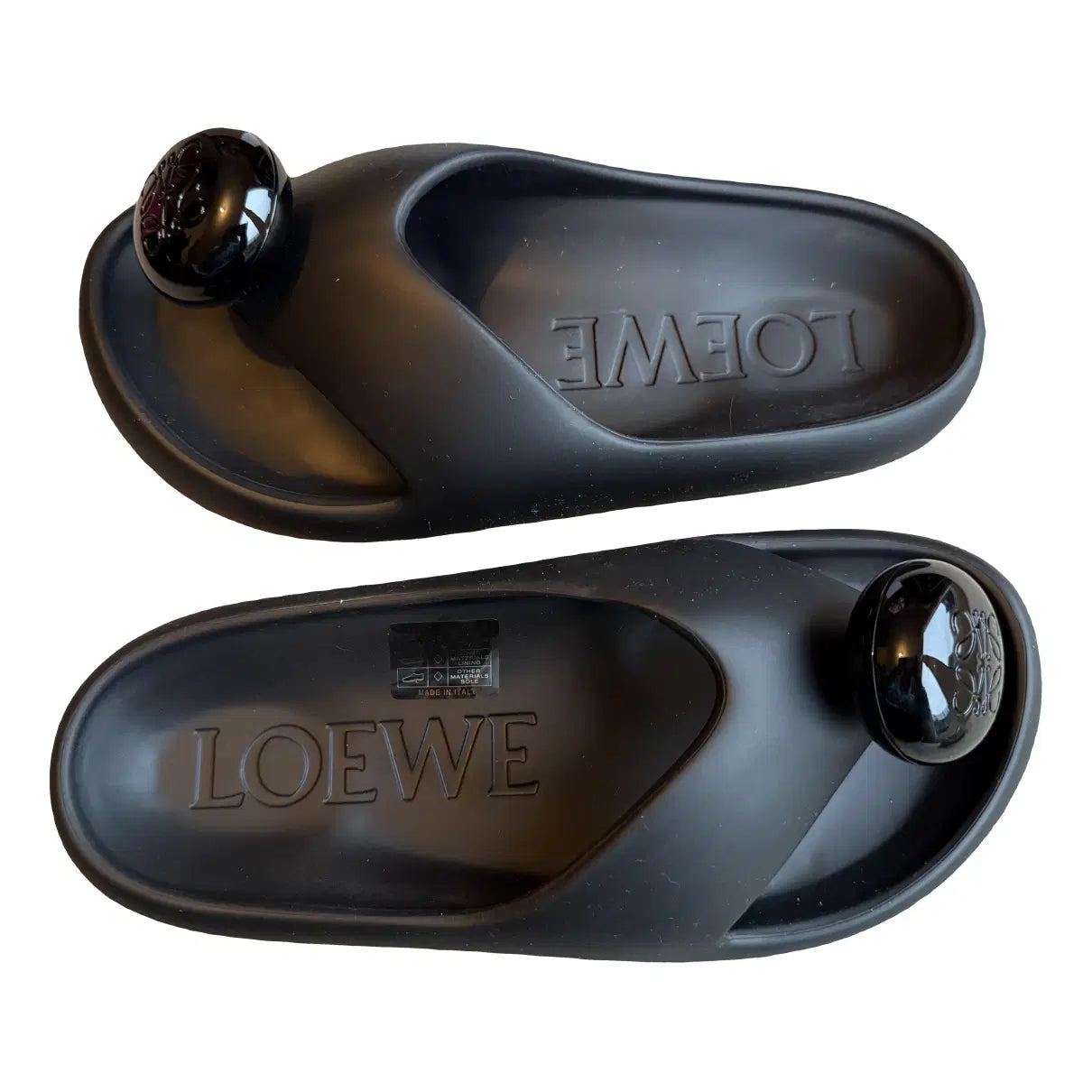 Loewe Black Slides
