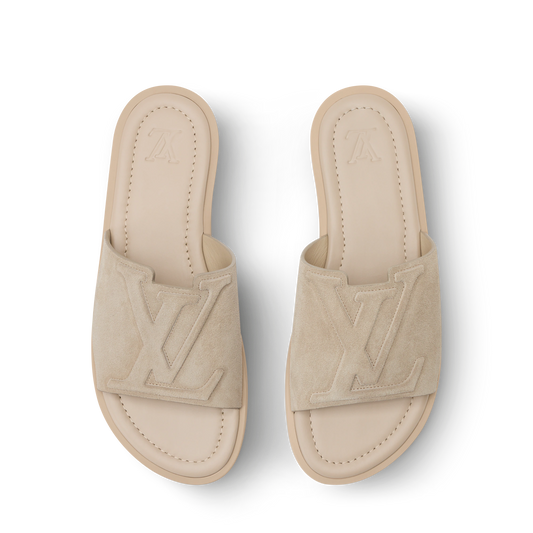 Louis Vuitton Beige Monogram Sandals