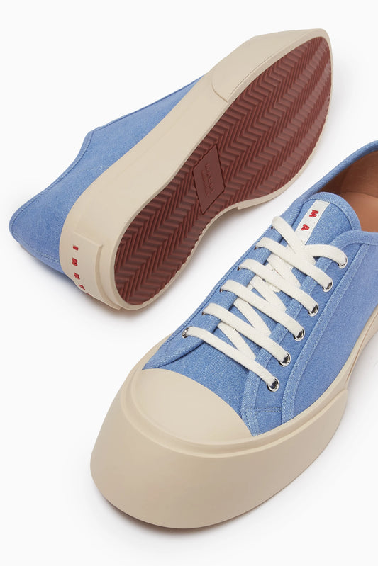 Marni Blue Pablo Platform Sneakers in Denim
