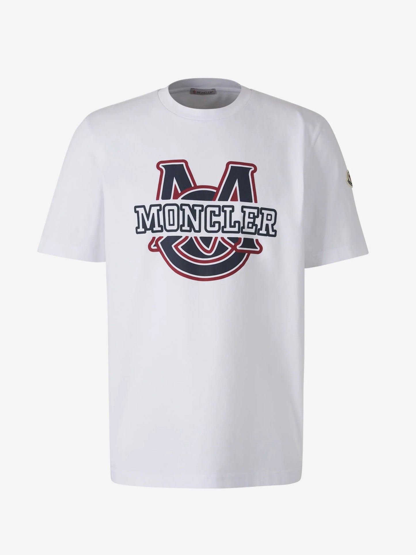 Moncler Cotton Logo T-Shirt White