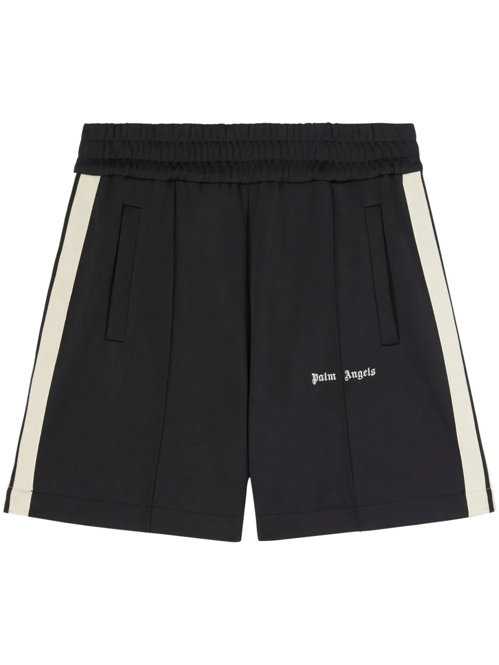 Palm Angels Logo-Print Track Shorts