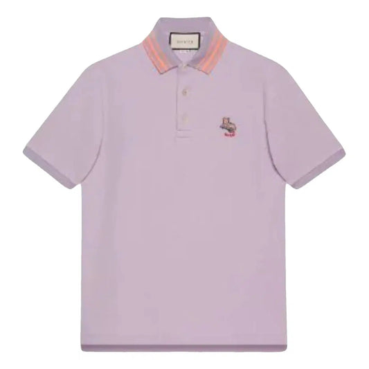 Gucci Purple Polo Shirt