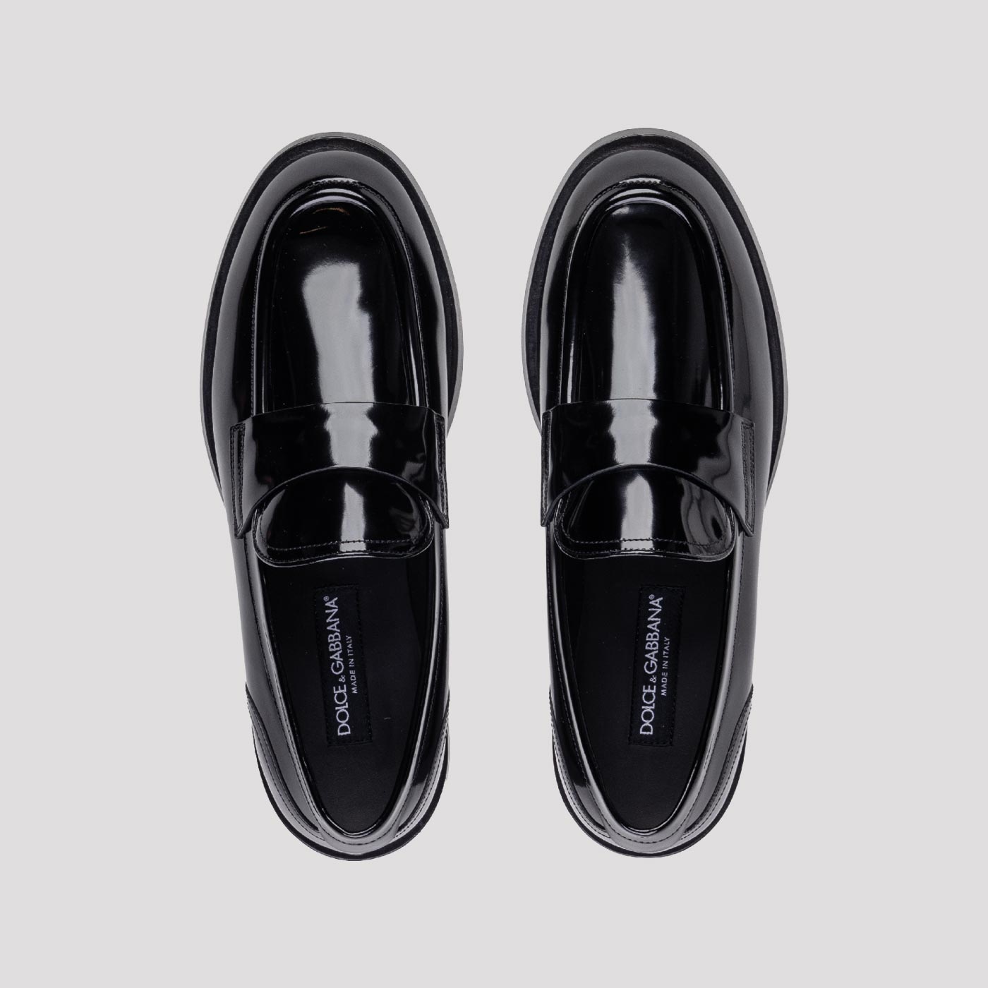 Dolce & Gabbana Black Leather Shoes