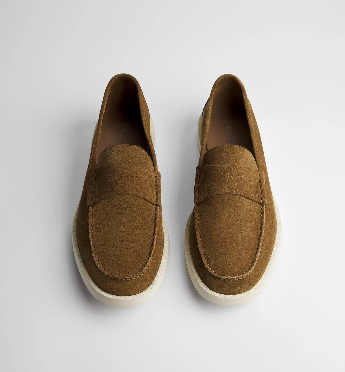 Dior Granville Loafer in Light Brown Suede
