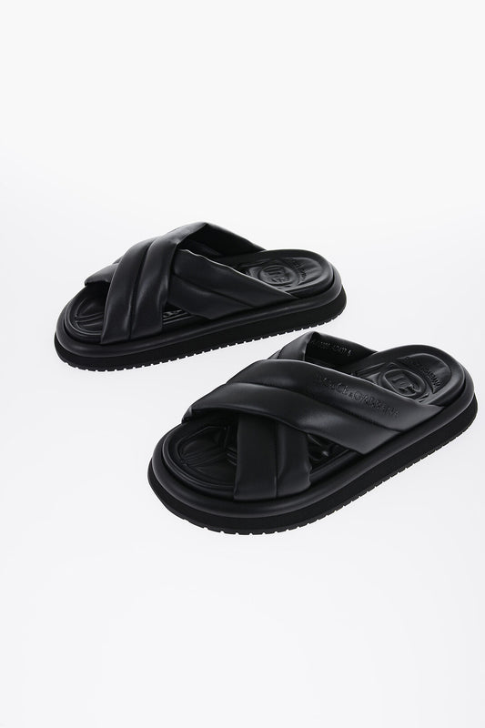 Dolce & Gabbana Black Slides