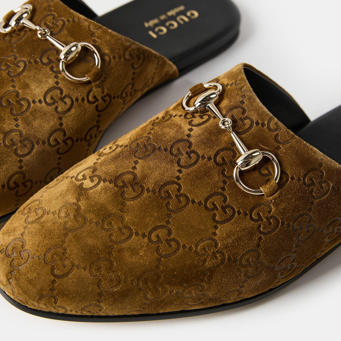 Gucci Suede Half Shoes Men