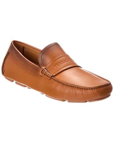 Ferragamo Light Brown Leather Loafers