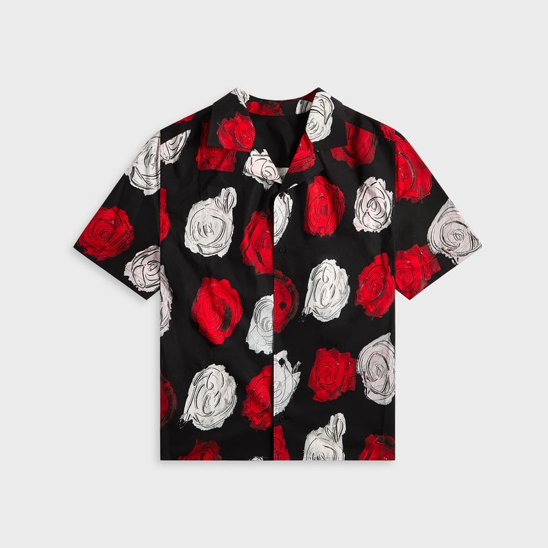 Marni Rose-Print Poplin Shirt
